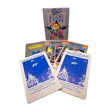 Atari 2600 Promotion Insterts & Poster Lot - Imagic, M-Network
