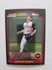 2003 Bowman Chrome Baseball Card #86 Austin Kearns