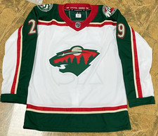 Men's Marc-Andre Fleury 29 White 2026 Alternate Minnesota Wild MEN ALL Stitched