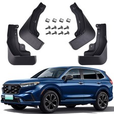 For Honda Cr-v Crv 2023-2026 Car Front Rear Mud Flaps Fender Splash Guards Black For Honda Cr-v Crv 2023-2026 Car Front Rear Mud Flaps Fender Splash Guards Black