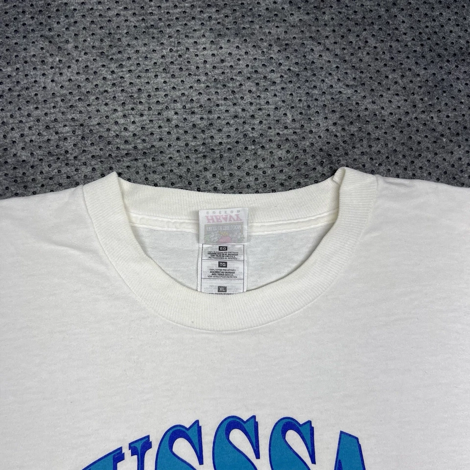 Vintage 90s USSSA All American Baseball Game Washington T-Shirt XL Mens White - Image 2 of 4