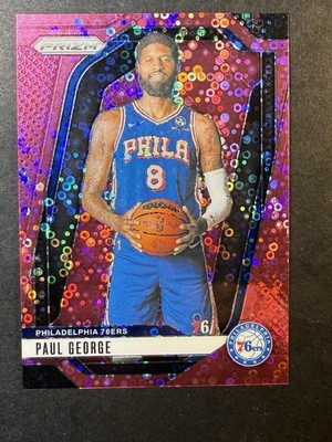 2024-25 Panini Prizm - Pink Disco SP - 13/50 Paul George -#50