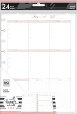 Happy Planner Classic Fill Paper 24/Pkg-Minimalist Weekly