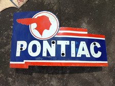 Porcelain Pontiac Enamel Neon Skin Sign 45 Inches Lenght Ssp