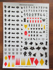 Decals Warhammer 40K Transfers OOP Space Wolves