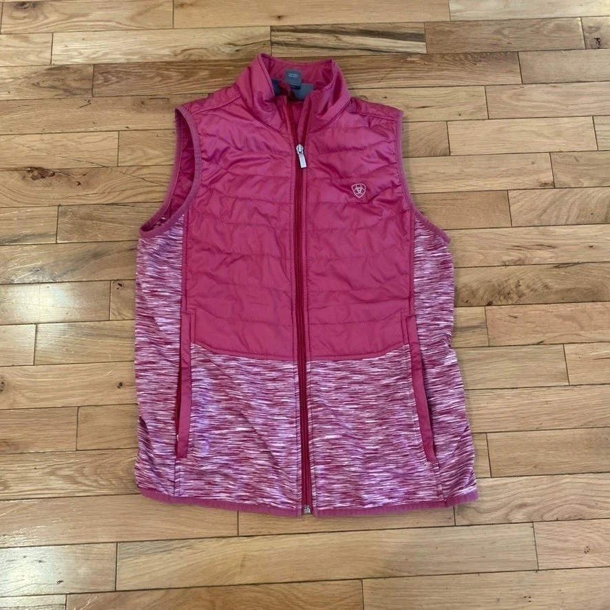 Gilet Femme Ariat Idéal Duvet Irisé - Arctique/pin Argenté - 10046183 Neuf