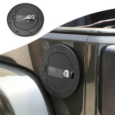 For Jeep Wrangler Jk 2007-17 Fuel Filler Door Cover Gas Cap Exterior Accessories