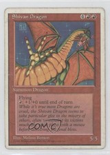 Shivan Dragon Magic: 4th Edition 1995