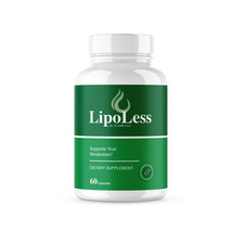 Lipo Less Capsules, Lipoless for Fat Burn and Weight Loss Pills (60 Capsules)