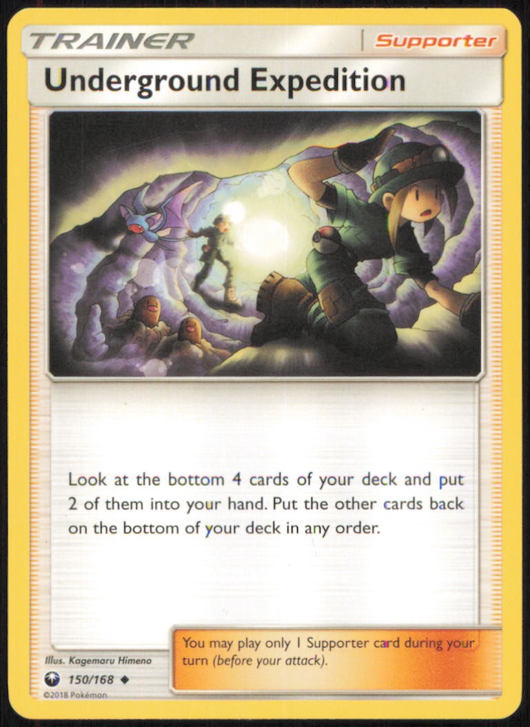 UNDERGROUND EXPEDITION 150/168 UNCOMMON CELESTIAL STORM POKEMON NEAR MINT