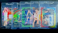 Panini 2024 Select WNBA (5) Card Lot Kate Martin Sheldon Stuelke Auto RC