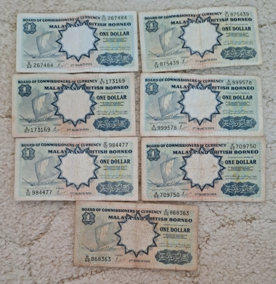 1959 Malaysian Paper Money for sale | eBay