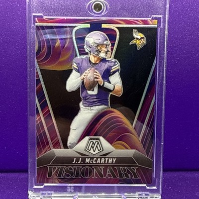 2025 Mosaic Football J.J. McCarthy Visionary Case Hit # 15 SSP | eBay