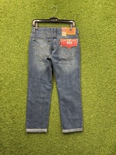 Levis 502 Jeans Youth 16 Fit 28x28 Regular Taper New Regular Fit Cuffed NWT