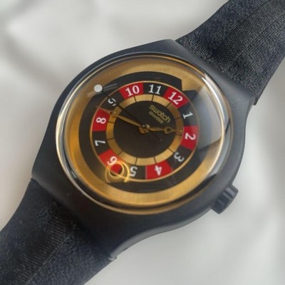 Rare SWATCH 007 James Bond 40th Anniversary Limited Watch LICENSE