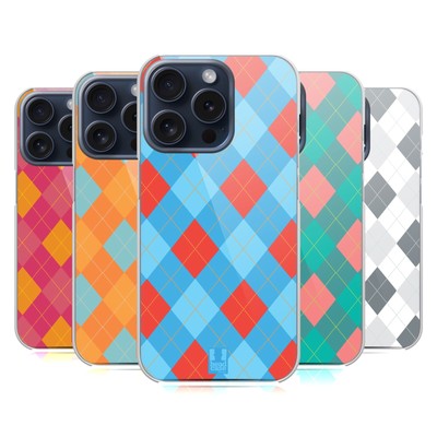 HEAD CASE DESIGNS ARGYLE HARD BACK CASE FOR APPLE iPHONE PHONES