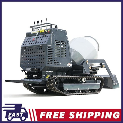 #ad #ad Self Loading Concrete Mixer amp; Dumper 13.5HP Crawler Type with Free Shipping $4999.00
