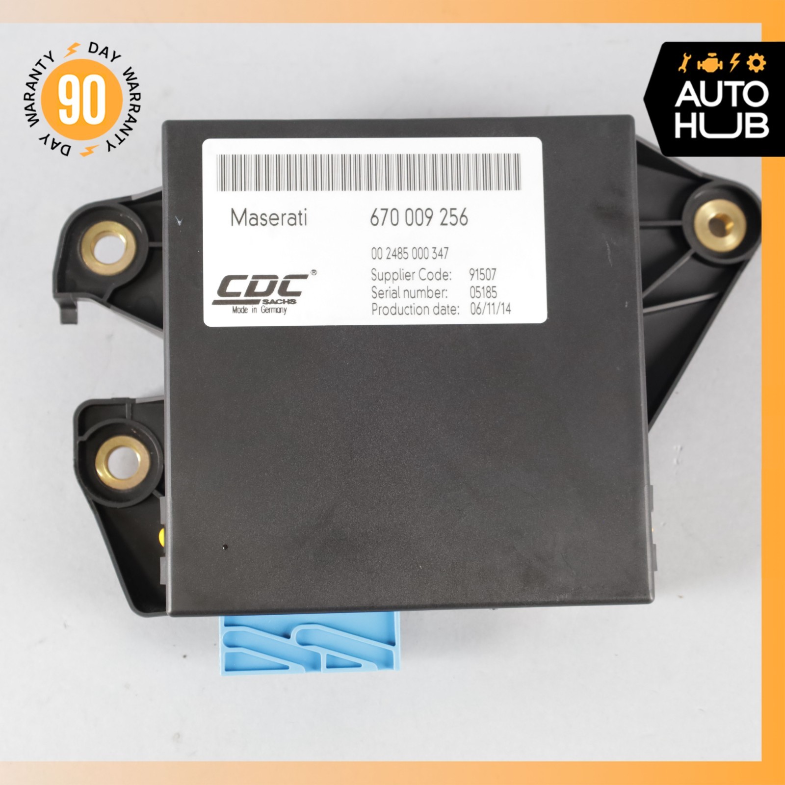 Maserati Quattroporte M156 Suspension Control Module 670009256 OEM