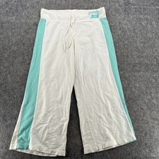 Vintage Aeropostale White Cropped Sweatpants Womens Medium