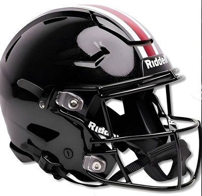 Customer Send In Football Helmet Refinish SERVICE 2026 Buckeyes Tunnell Vision