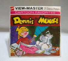 1967 DENNIS THE MENACE 3d View-Master 3 Reel Packet NEW SEALED