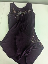 Embellished Sleeveless Skating/Dance Leotard