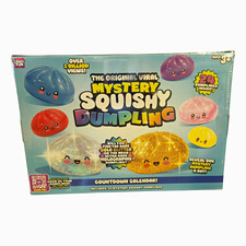 Crazy Fun Mystery Squishy Dumpling Countdown Calendar, 24 Multicolor, Ages 3-5