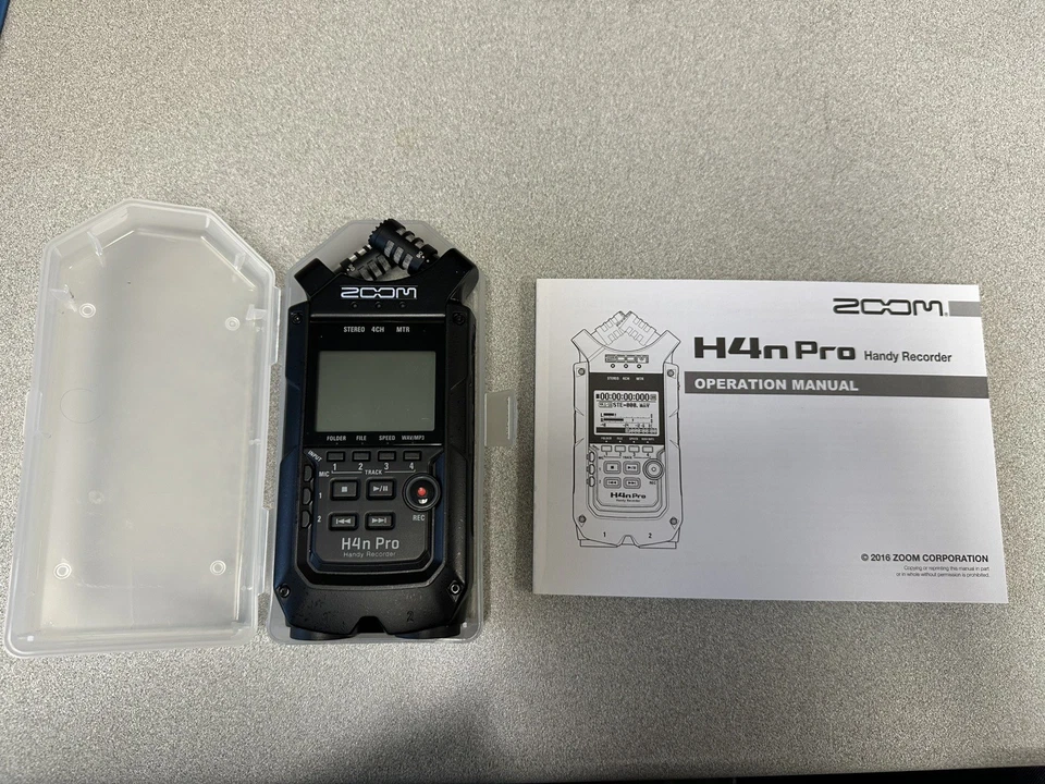 Zoom H4n Pro tragbarer digitaler Audiorecorder mit Tasche