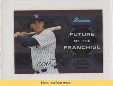 2013 Bowman Draft Future of the Franchise Gary Sanchez #GS READ 0b2