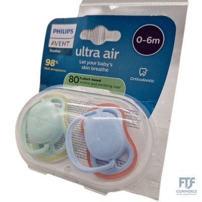 Philips Avent ultra air Schnuller   kiefergerecht geformtes Design, für Babys, 0