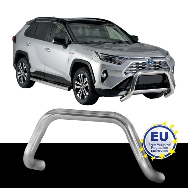 FrontbüGel Edelstahl Passend FüR Toyota RAV 4 Und Hybrid Ab 2019 Ø76Mm-image