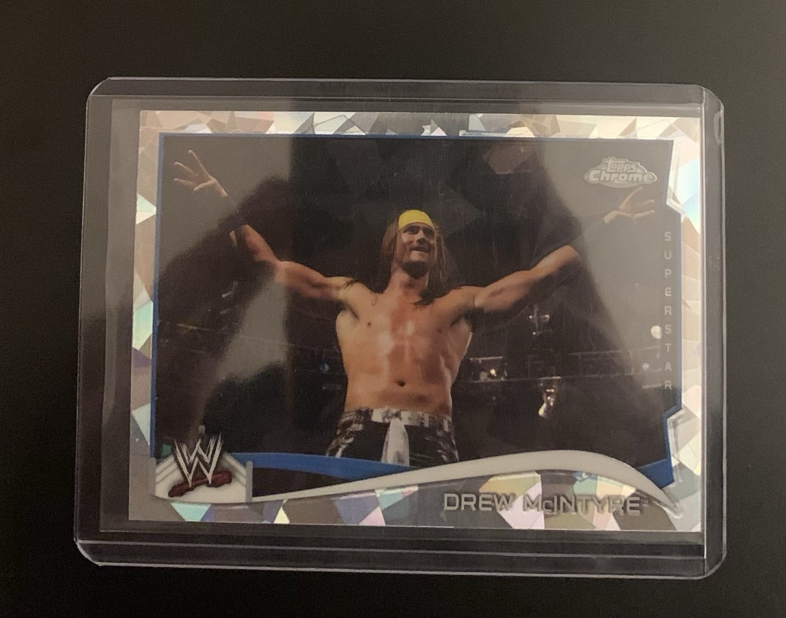 2014 Topps Chrome WWE - Drew McIntyre #66 Atomic Refractor