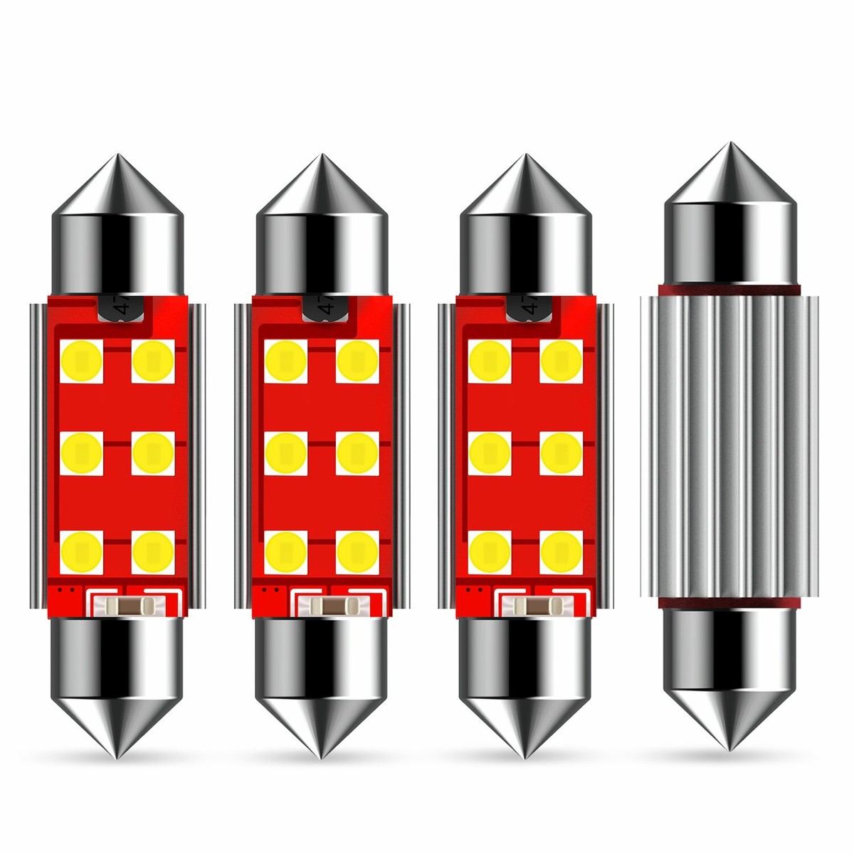 AUXITO 6411 41MM 211-2 LED Festoon Interior Bulbs Dome License - Foto 9