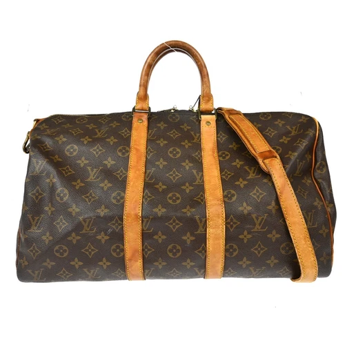 LOUIS VUITTON KEEPALL BANDOULIERE 45 HANDBAG MONOGRAM M41418 VI8910 XX32376