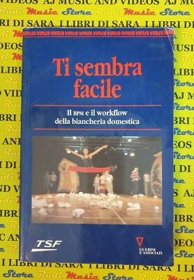 Book libro TI SEMBRA FACILE il bpm e il workflow della biancheria domestica(L49)