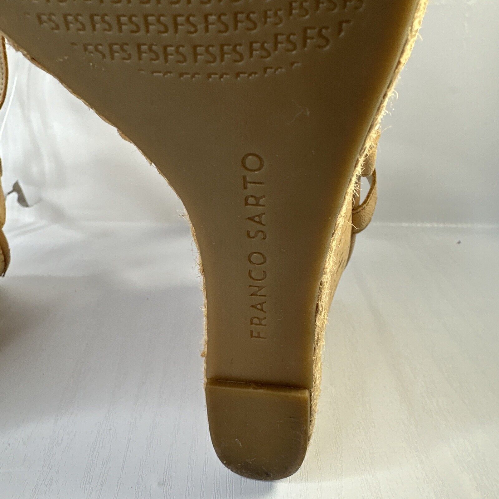 Franco Sarto Sandals L-Swerve Womens Sz 10M Beige… - image 6