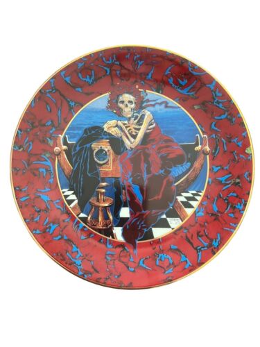 The Hamilton Collection Grateful Dead Rose Photographer Plate Stanley Mouse 1998 - Picture 1 of 5