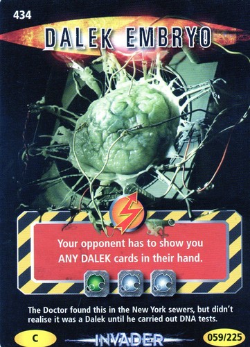 Doctor Who Battles In Time Individual Trading Cards ( Cards 351 to 600 ) - Picture 82 of 248