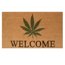 Calloway Mills Cannabis Welcome Doormat  17" x 29"