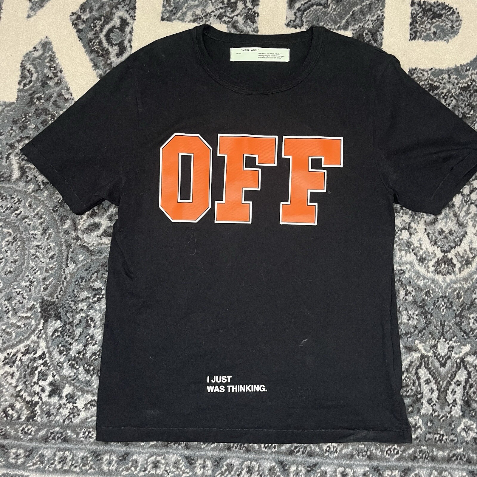 Authentic Off White "OFF" tee - image 1
