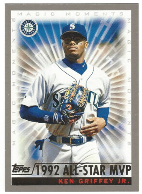 Ken Griffey Jr. 2000 Topps MM 1992 AS MVP Card# 475d | eBay