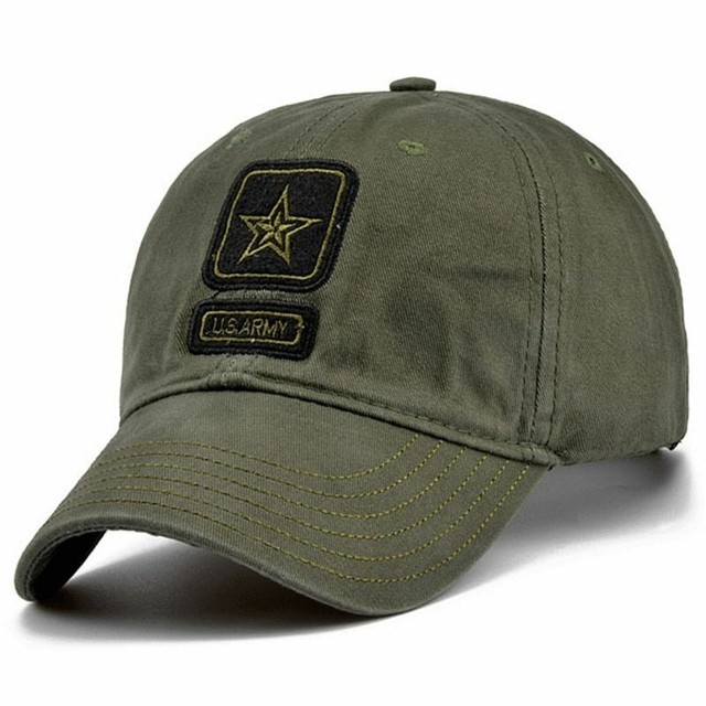 US Army Cap Military Seal USA General Snap Back Hunting Fishing 