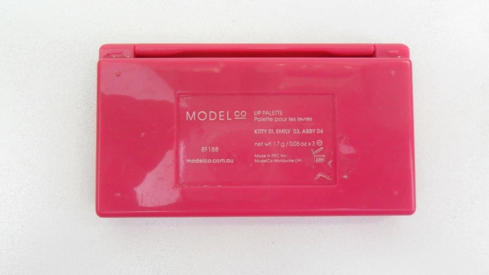 MODELCO PALETA LABIAL MAQUIAGEM COR COSMÉTICOS GATINHO 01 EMILY 03 ABBY 04 - Imagem 4 de 4