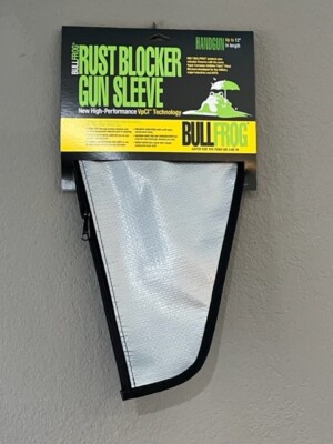 Bullfrog Rust Corrosion resistant 12'' hand gun sleeve