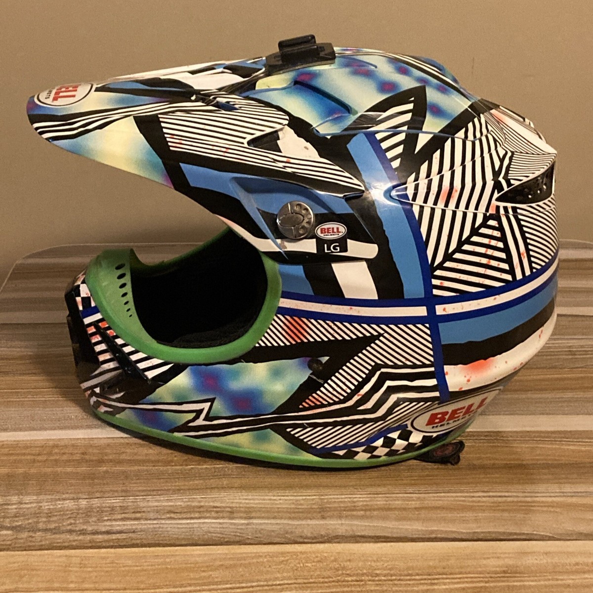 BELL MOTO 8 OFF ROAD MOTO HELMET LARGE Free Shipping | eBay