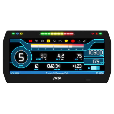 AiM Motorsport 10 Inch Dash Display Suit PDM8 / PDM32 Data Logger - Road Icons