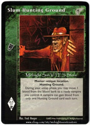 Slum Hunting Ground Kindred Most Wanted V:TES VTES Vampire CCG