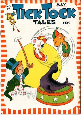 Tick Tock Tales   # 17    D copy   VERY FINE   May 1947     Corner crease back c
