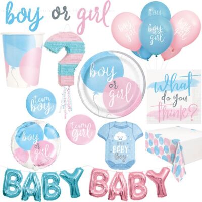 Unique Party Pinkes Konfetti Für Babyparty – Niedliches Konfetti Mit Baby-Bodys & Schrift