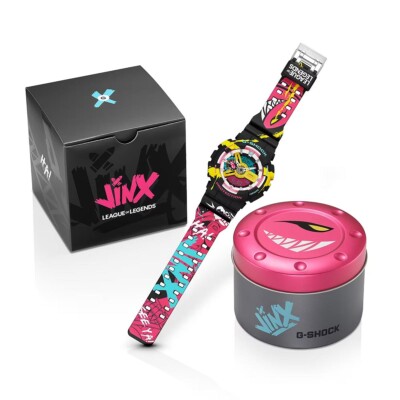 G-Shock League of Legends Jinx Limited Edition Watch GShock GA